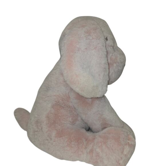 Animal Adventures Plush Puppy Dog Pink Brown Nose Floppy Soft 2016 13" - Picture 5 of 11